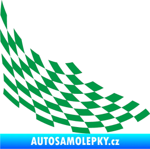Samolepka Šachovnice 040 zelená