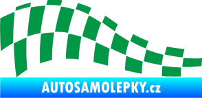 Samolepka Šachovnice 046 zelená