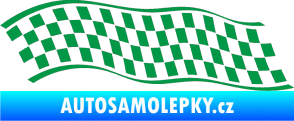 Samolepka Šachovnice 057 zelená