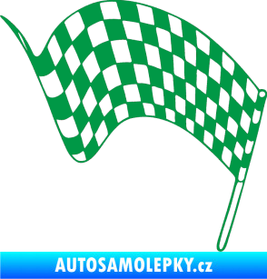 Samolepka Šachovnice 071 zelená
