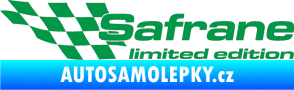 Samolepka Safrane limited edition levá zelená