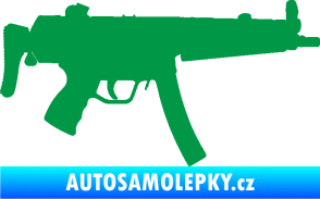 Samolepka Samopal 001 pravá zelená