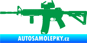 Samolepka Samopal 003 levá zelená