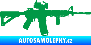 Samolepka Samopal 003 pravá zelená