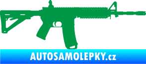 Samolepka Samopal 004 pravá zelená