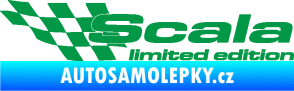 Samolepka Scala limited edition levá zelená
