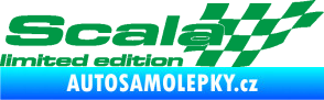 Samolepka Scala limited edition pravá zelená