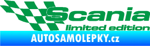 Samolepka Scania limited edition levá zelená