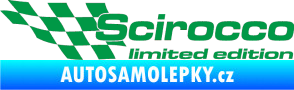 Samolepka Scirocco limited edition levá zelená