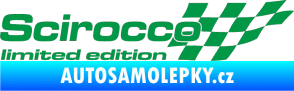 Samolepka Scirocco limited edition pravá zelená