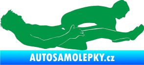 Samolepka Sexy siluety 029 zelená