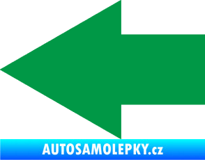 Samolepka Šipka 001 levá ikonka zelená