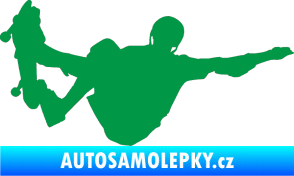 Samolepka Skateboard 007 pravá zelená