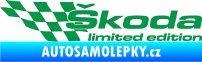 Samolepka Škoda limited edition levá zelená