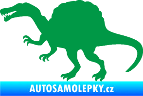 Samolepka Spinosaurus 001 levá zelená