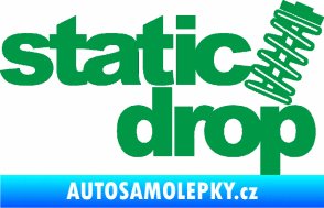 Samolepka Static drop 001 JDM styl zelená