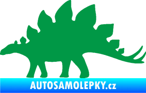 Samolepka Stegosaurus 001 levá zelená