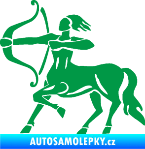 Samolepka Střelec 005 levá zelená