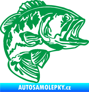 Samolepka Sumec 007 pravá zelená