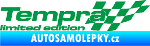 Samolepka Tempra limited edition pravá zelená