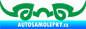 Samolepka Tetování 127 zelená
