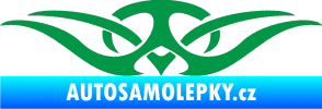 Samolepka Tetování 128 zelená