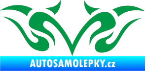 Samolepka Tetování 129 zelená