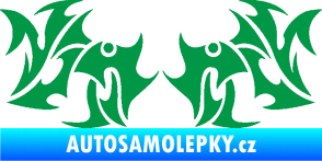Samolepka Tetování 194 zelená