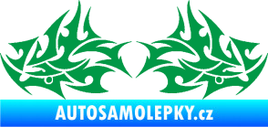 Samolepka Tetování 198 zelená