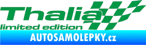 Samolepka Thalia limited edition pravá zelená