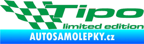 Samolepka Tipo limited edition levá zelená