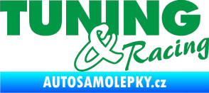 Samolepka Tuning racing 001 zelená