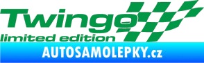Samolepka Twingo limited edition pravá zelená