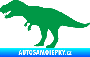 Samolepka Tyrannosaurus Rex 001 levá zelená