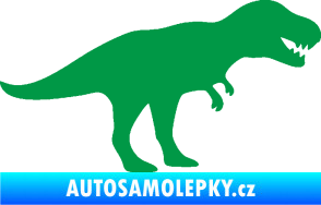 Samolepka Tyrannosaurus Rex 001 pravá zelená