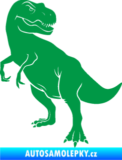 Samolepka Tyrannosaurus Rex 004 levá zelená