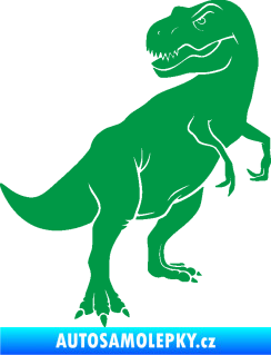 Samolepka Tyrannosaurus Rex 004 pravá zelená