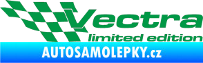 Samolepka Vectra limited edition levá zelená