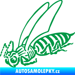 Samolepka Vosa 004 levá zelená