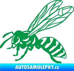 Samolepka Vosa 006 levá zelená