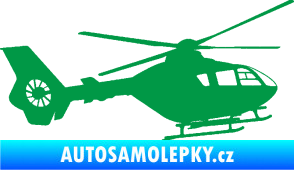 Samolepka Vrtulník 006 pravá zelená