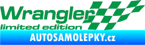 Samolepka Wrangler limited edition pravá zelená