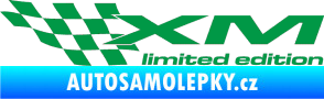 Samolepka Xm limited edition levá zelená