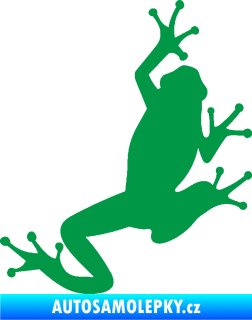 Samolepka Žába 004 pravá zelená
