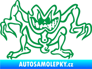 Samolepka Žabák levá zelená