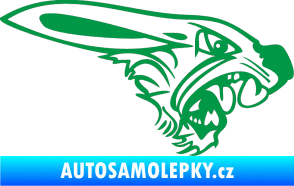 Samolepka Zajíc pravá zelená