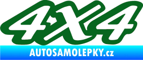 Samolepka 4x4 varianta 007 tmavě zelená