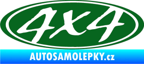 Samolepka 4x4 varianta 008 tmavě zelená