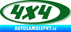 Samolepka 4x4 varianta 010 tmavě zelená