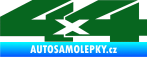 Samolepka 4x4 varianta 018 tmavě zelená